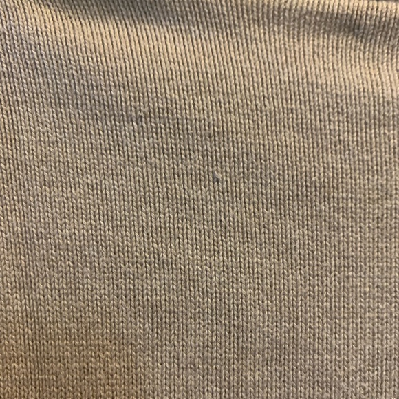 Ted Lapidus Paris Men’s Sweater XL Argyle Print Beige Grey Cotton Crew Neck - Picture 12 of 16